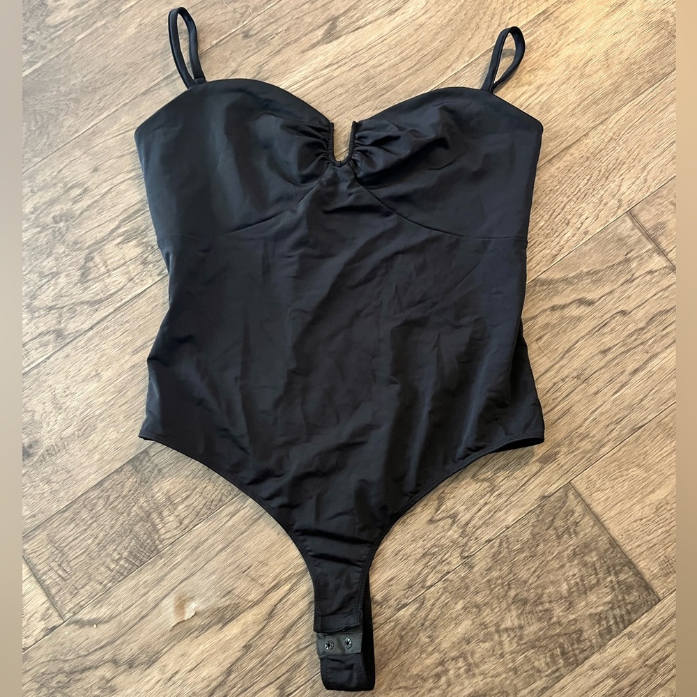NY & Company Black Bodysuit